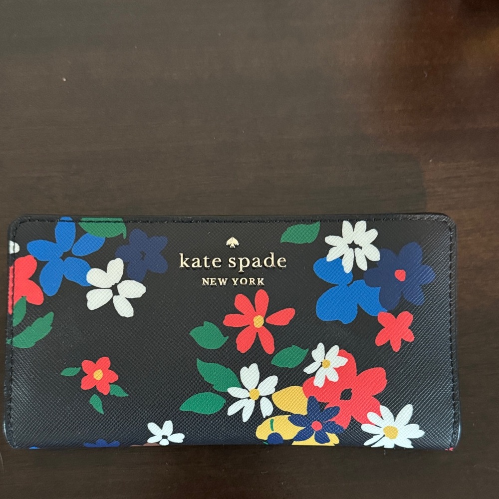 Kate Spade Multicolor Floral Wallet